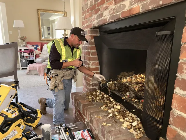 Safe screening installation by Rancho Santa Margarita Chimney Sweep in Rancho Santa Margarita, CA