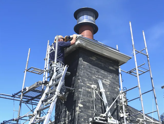 Sturdy chimney crown finished by Rancho Santa Margarita Chimney Sweep in Rancho Santa Margarita, CA