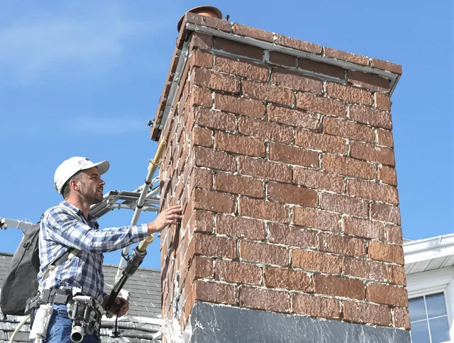 Brickwork for a chimney rebuild by Rancho Santa Margarita Chimney Sweep in Rancho Santa Margarita, CA