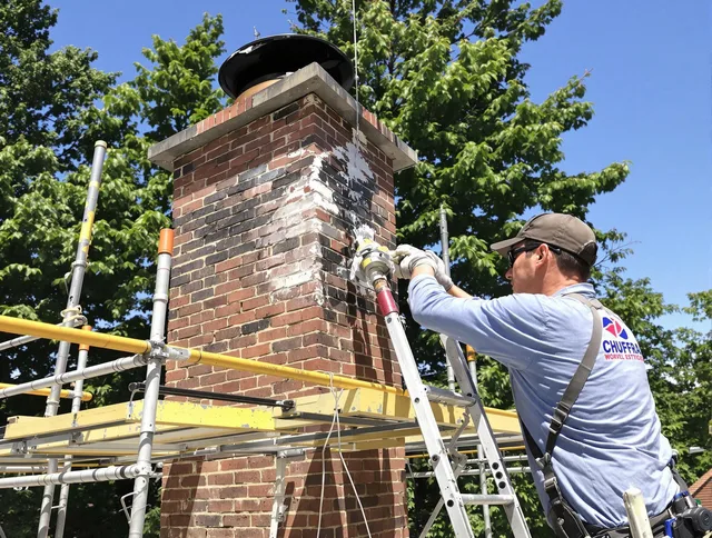 Structural chimney repair by Rancho Santa Margarita Chimney Sweep in Rancho Santa Margarita, CA