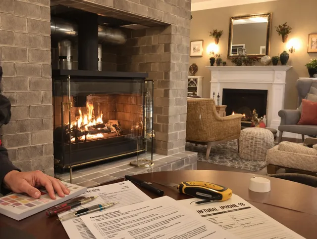 Rancho Santa Margarita Chimney Sweep verifying fireplace safety measures in Rancho Santa Margarita, CA